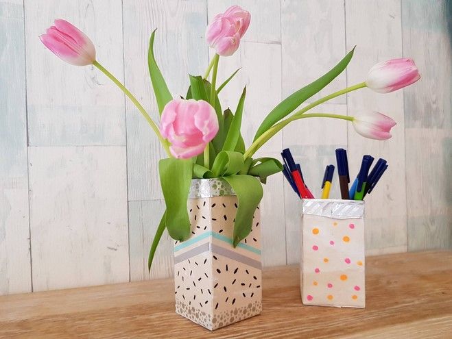 Basteltipp: Vase