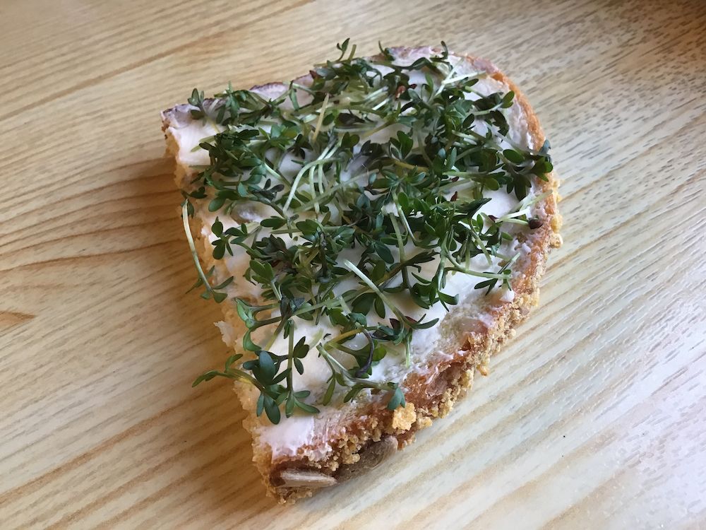Selbstgemachte Kresse