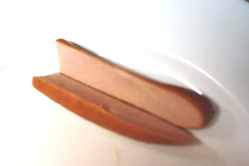 Dateiname des Bildes: Wursthälfte